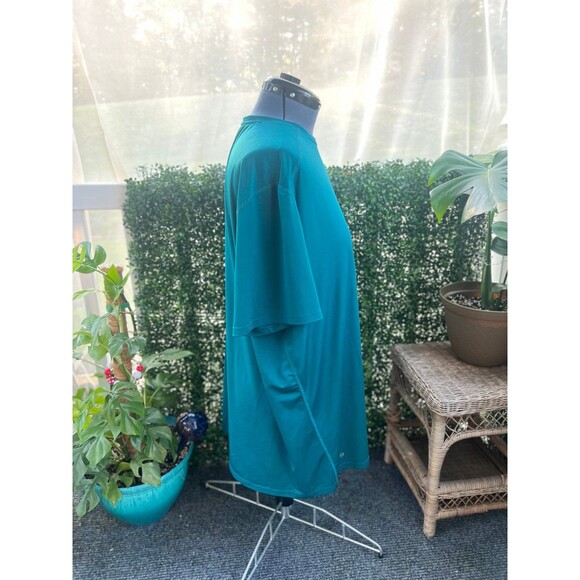 2XL Russel Shirt in Emerald Green Dri-Power Workout Shirt - Picture 3 of 5